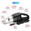 120W Hypa car vacuum cleaner, high-power dry and wet dual-purpose, strong suction details Picture